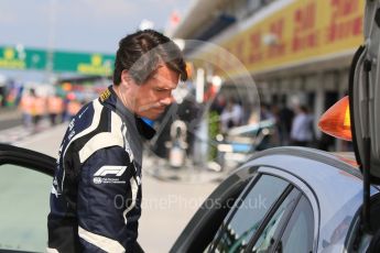 World © Octane Photographic Ltd. Formula 1 – Hungarian GP - Morning setup. Mercedes AMG C63s Medical car driver Alan van der Merwe. Hungaroring, Budapest, Hungary. Saturday 28th July 2018.