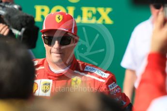 World © Octane Photographic Ltd. Formula 1 – Hungarian GP - Parc Ferme. Scuderia Ferrari SF71-H – Kimi Raikkonen. Hungaroring, Budapest, Hungary. Sunday 29th July 2018.