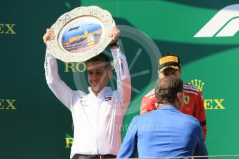 World © Octane Photographic Ltd. Formula 1 – Hungarian GP - Podium. Mercedes AMG Petronas Motorsport eCommerce Director. Hungaroring, Budapest, Hungary. Sunday 29th July 2018.