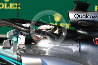 World © Octane Photographic Ltd. Formula 1 – Hungarian GP - Parc Ferme. Mercedes AMG Petronas Motorsport AMG F1 W09 EQ Power+ - Lewis Hamilton. Hungaroring, Budapest, Hungary. Sunday 29th July 2018.