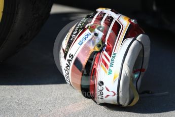 World © Octane Photographic Ltd. Formula 1 – Hungarian GP - Parc Ferme. Mercedes AMG Petronas Motorsport AMG F1 W09 EQ Power+ - Lewis Hamilton. Hungaroring, Budapest, Hungary. Sunday 29th July 2018.