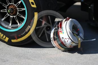 World © Octane Photographic Ltd. Formula 1 – Hungarian GP - Parc Ferme. Mercedes AMG Petronas Motorsport AMG F1 W09 EQ Power+ - Lewis Hamilton. Hungaroring, Budapest, Hungary. Sunday 29th July 2018.