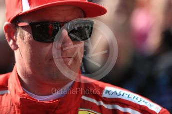 World © Octane Photographic Ltd. Formula 1 – Hungarian GP - Parc Ferme. Scuderia Ferrari SF71-H – Kimi Raikkonen. Hungaroring, Budapest, Hungary. Sunday 29th July 2018.