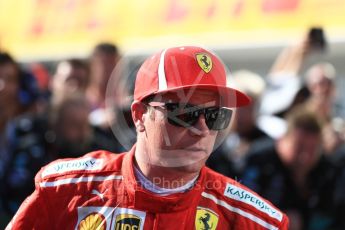 World © Octane Photographic Ltd. Formula 1 – Hungarian GP - Parc Ferme. Scuderia Ferrari SF71-H – Kimi Raikkonen. Hungaroring, Budapest, Hungary. Sunday 29th July 2018.