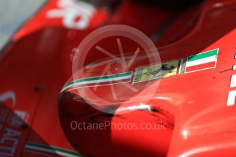 World © Octane Photographic Ltd. Formula 1 – Hungarian GP - Parc Ferme. Scuderia Ferrari SF71-H – Sebastian Vettel. Hungaroring, Budapest, Hungary. Sunday 29th July 2018.