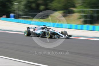 World © Octane Photographic Ltd. Formula 1 – Hungarian GP - Practice 1. Mercedes AMG Petronas Motorsport AMG F1 W09 EQ Power+ - Lewis Hamilton. Hungaroring, Budapest, Hungary. Friday 27th July 2018.