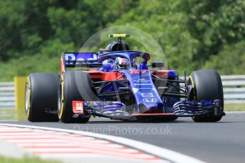 World © Octane Photographic Ltd. Formula 1 – Hungarian GP - Practice 1. Scuderia Toro Rosso STR13 – Pierre Gasly. Hungaroring, Budapest, Hungary. Friday 27th July 2018.