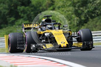 World © Octane Photographic Ltd. Formula 1 – Hungarian GP - Practice 1. Renault Sport F1 Team RS18 – Nico Hulkenberg. Hungaroring, Budapest, Hungary. Friday 27th July 2018.