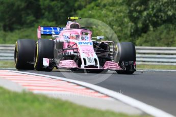 World © Octane Photographic Ltd. Formula 1 – Hungarian GP - Practice 1. Sahara Force India VJM11 - Esteban Ocon. Hungaroring, Budapest, Hungary. Friday 27th July 2018.