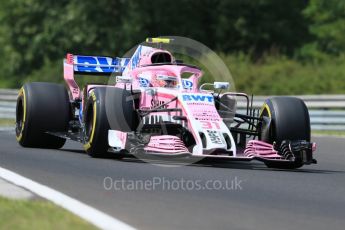 World © Octane Photographic Ltd. Formula 1 – Hungarian GP - Practice 1. Sahara Force India VJM11 - Esteban Ocon. Hungaroring, Budapest, Hungary. Friday 27th July 2018.