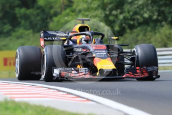 World © Octane Photographic Ltd. Formula 1 – Hungarian GP - Practice 1. Aston Martin Red Bull Racing TAG Heuer RB14 – Daniel Ricciardo. Hungaroring, Budapest, Hungary. Friday 27th July 2018.