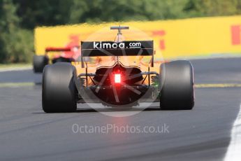 World © Octane Photographic Ltd. Formula 1 – Hungarian GP - Practice 1. McLaren MCL33 – Fernando Alonso. Hungaroring, Budapest, Hungary. Friday 27th July 2018.