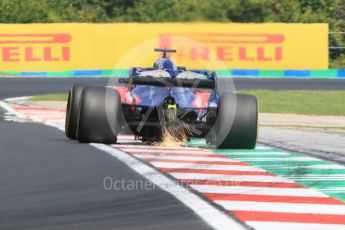 World © Octane Photographic Ltd. Formula 1 – Hungarian GP - Practice 1. Scuderia Toro Rosso STR13 – Brendon Hartley. Hungaroring, Budapest, Hungary. Friday 27th July 2018.