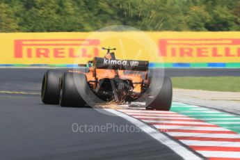 World © Octane Photographic Ltd. Formula 1 – Hungarian GP - Practice 1. McLaren MCL33 – Stoffel Vandoorne. Hungaroring, Budapest, Hungary. Friday 27th July 2018.