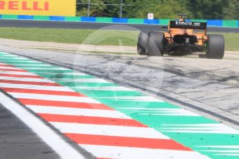 World © Octane Photographic Ltd. Formula 1 – Hungarian GP - Practice 1. McLaren MCL33 – Fernando Alonso. Hungaroring, Budapest, Hungary. Friday 27th July 2018.