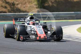 World © Octane Photographic Ltd. Formula 1 – Hungarian GP - Practice 1. Haas F1 Team VF-18 – Kevin Magnussen. Hungaroring, Budapest, Hungary. Friday 27th July 2018.