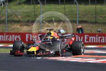World © Octane Photographic Ltd. Formula 1 – Hungarian GP - Practice 1. Aston Martin Red Bull Racing TAG Heuer RB14 – Daniel Ricciardo. Hungaroring, Budapest, Hungary. Friday 27th July 2018.