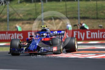 World © Octane Photographic Ltd. Formula 1 – Hungarian GP - Practice 1. Scuderia Toro Rosso STR13 – Pierre Gasly. Hungaroring, Budapest, Hungary. Friday 27th July 2018.