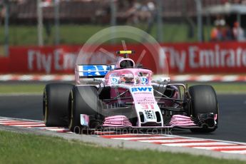 World © Octane Photographic Ltd. Formula 1 – Hungarian GP - Practice 1. Sahara Force India VJM11 - Esteban Ocon. Hungaroring, Budapest, Hungary. Friday 27th July 2018.