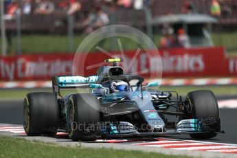 World © Octane Photographic Ltd. Formula 1 – Hungarian GP - Practice 1. Mercedes AMG Petronas Motorsport AMG F1 W09 EQ Power+ - Valtteri Bottas. Hungaroring, Budapest, Hungary. Friday 27th July 2018.