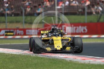 World © Octane Photographic Ltd. Formula 1 – Hungarian GP - Practice 1. Renault Sport F1 Team RS18 – Nico Hulkenberg. Hungaroring, Budapest, Hungary. Friday 27th July 2018.