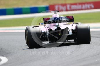 World © Octane Photographic Ltd. Formula 1 – Hungarian GP - Practice 1. Sahara Force India VJM11 - Sergio Perez. Hungaroring, Budapest, Hungary. Friday 27th July 2018.