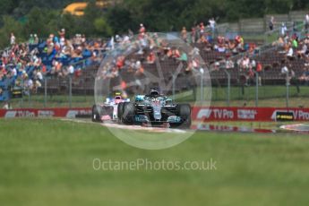 World © Octane Photographic Ltd. Formula 1 – Hungarian GP - Practice 1. Mercedes AMG Petronas Motorsport AMG F1 W09 EQ Power+ - Lewis Hamilton. Hungaroring, Budapest, Hungary. Friday 27th July 2018.