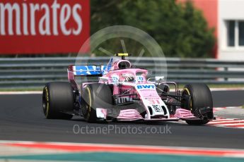 World © Octane Photographic Ltd. Formula 1 – Hungarian GP - Practice 1. Sahara Force India VJM11 - Esteban Ocon. Hungaroring, Budapest, Hungary. Friday 27th July 2018.