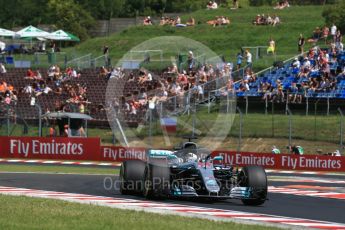 World © Octane Photographic Ltd. Formula 1 – Hungarian GP - Practice 1. Mercedes AMG Petronas Motorsport AMG F1 W09 EQ Power+ - Lewis Hamilton. Hungaroring, Budapest, Hungary. Friday 27th July 2018.
