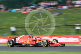 World © Octane Photographic Ltd. Formula 1 – Hungarian GP - Practice 2. Scuderia Ferrari SF71-H – Sebastian Vettel. Hungaroring, Budapest, Hungary. Friday 27th July 2018.
