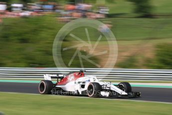 World © Octane Photographic Ltd. Formula 1 – Hungarian GP - Practice 2. Alfa Romeo Sauber F1 Team C37 – Marcus Ericsson. Hungaroring, Budapest, Hungary. Friday 27th July 2018.