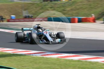 World © Octane Photographic Ltd. Formula 1 – Hungarian GP - Practice 2. Mercedes AMG Petronas Motorsport AMG F1 W09 EQ Power+ - Lewis Hamilton. Hungaroring, Budapest, Hungary. Friday 27th July 2018.