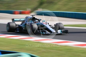 World © Octane Photographic Ltd. Formula 1 – Hungarian GP - Practice 2. Mercedes AMG Petronas Motorsport AMG F1 W09 EQ Power+ - Lewis Hamilton. Hungaroring, Budapest, Hungary. Friday 27th July 2018.