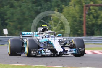 World © Octane Photographic Ltd. Formula 1 – Hungarian GP - Practice 2. Mercedes AMG Petronas Motorsport AMG F1 W09 EQ Power+ - Valtteri Bottas. Hungaroring, Budapest, Hungary. Friday 27th July 2018.