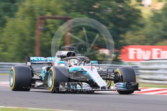 World © Octane Photographic Ltd. Formula 1 – Hungarian GP - Practice 2. Mercedes AMG Petronas Motorsport AMG F1 W09 EQ Power+ - Lewis Hamilton. Hungaroring, Budapest, Hungary. Friday 27th July 2018.