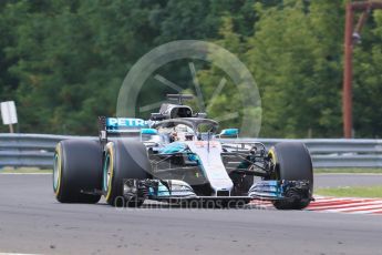 World © Octane Photographic Ltd. Formula 1 – Hungarian GP - Practice 2. Mercedes AMG Petronas Motorsport AMG F1 W09 EQ Power+ - Lewis Hamilton. Hungaroring, Budapest, Hungary. Friday 27th July 2018.