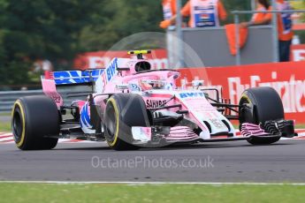 World © Octane Photographic Ltd. Formula 1 – Hungarian GP - Practice 2. Sahara Force India VJM11 - Esteban Ocon. Hungaroring, Budapest, Hungary. Friday 27th July 2018.