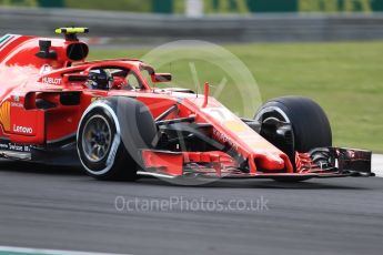 World © Octane Photographic Ltd. Formula 1 – Hungarian GP - Practice 2. Scuderia Ferrari SF71-H – Kimi Raikkonen. Hungaroring, Budapest, Hungary. Friday 27th July 2018.