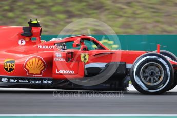 World © Octane Photographic Ltd. Formula 1 – Hungarian GP - Practice 2. Scuderia Ferrari SF71-H – Kimi Raikkonen. Hungaroring, Budapest, Hungary. Friday 27th July 2018.