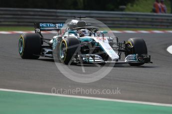 World © Octane Photographic Ltd. Formula 1 – Hungarian GP - Practice 2. Mercedes AMG Petronas Motorsport AMG F1 W09 EQ Power+ - Lewis Hamilton. Hungaroring, Budapest, Hungary. Friday 27th July 2018.