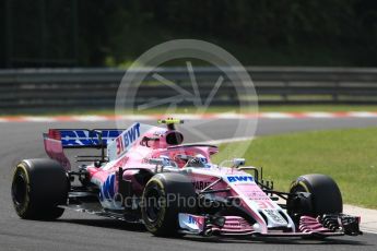 World © Octane Photographic Ltd. Formula 1 – Hungarian GP - Practice 2. Sahara Force India VJM11 - Esteban Ocon. Hungaroring, Budapest, Hungary. Friday 27th July 2018.