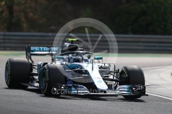 World © Octane Photographic Ltd. Formula 1 – Hungarian GP - Practice 2. Mercedes AMG Petronas Motorsport AMG F1 W09 EQ Power+ - Valtteri Bottas. Hungaroring, Budapest, Hungary. Friday 27th July 2018.