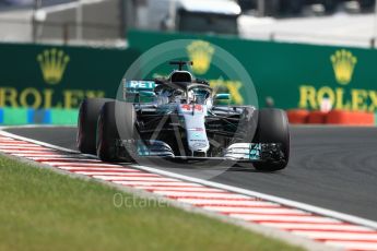 World © Octane Photographic Ltd. Formula 1 – Hungarian GP - Practice 2. Mercedes AMG Petronas Motorsport AMG F1 W09 EQ Power+ - Lewis Hamilton. Hungaroring, Budapest, Hungary. Friday 27th July 2018.