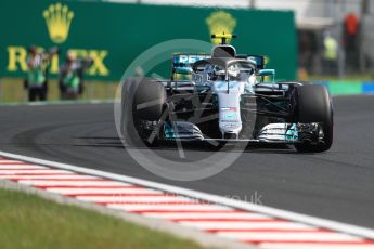 World © Octane Photographic Ltd. Formula 1 – Hungarian GP - Practice 2. Mercedes AMG Petronas Motorsport AMG F1 W09 EQ Power+ - Valtteri Bottas. Hungaroring, Budapest, Hungary. Friday 27th July 2018.