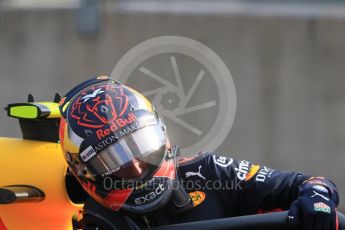 World © Octane Photographic Ltd. Formula 1 – Hungarian GP - Practice 2. Aston Martin Red Bull Racing TAG Heuer RB14 – Max Verstappen. Hungaroring, Budapest, Hungary. Friday 27th July 2018.