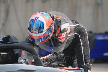 World © Octane Photographic Ltd. Formula 1 – Hungarian GP - Practice 2. Haas F1 Team VF-18 – Romain Grosjean. Hungaroring, Budapest, Hungary. Friday 27th July 2018.