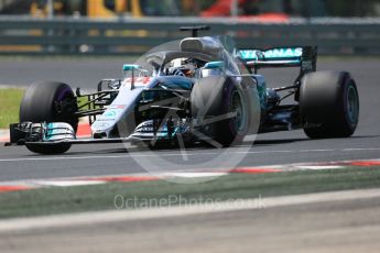 World © Octane Photographic Ltd. Formula 1 – Hungarian GP - Practice 3. Mercedes AMG Petronas Motorsport AMG F1 W09 EQ Power+ - Lewis Hamilton. Hungaroring, Budapest, Hungary. Saturday 28th July 2018.