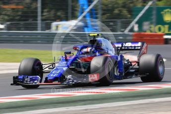 World © Octane Photographic Ltd. Formula 1 – Hungarian GP - Practice 3. Scuderia Toro Rosso STR13 – Pierre Gasly. Hungaroring, Budapest, Hungary. Saturday 28th July 2018.