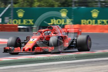 World © Octane Photographic Ltd. Formula 1 – Hungarian GP - Practice 3. Scuderia Ferrari SF71-H – Kimi Raikkonen. Hungaroring, Budapest, Hungary. Saturday 28th July 2018.