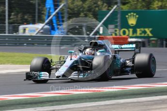 World © Octane Photographic Ltd. Formula 1 – Hungarian GP - Practice 3. Mercedes AMG Petronas Motorsport AMG F1 W09 EQ Power+ - Lewis Hamilton. Hungaroring, Budapest, Hungary. Saturday 28th July 2018.
